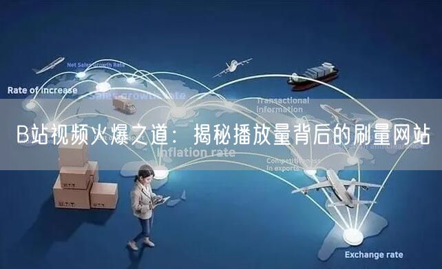 B站视频火爆之道：揭秘播放量背后的刷量网站